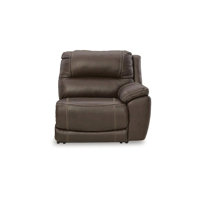 Causeuse inclinable électrique 3 places Dunleith avec console
