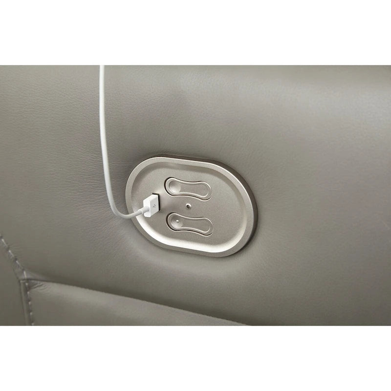 Causeuse inclinable électrique 3 places Dunleith avec console