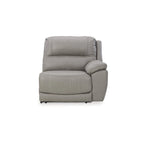 Causeuse inclinable électrique 3 places Dunleith avec console