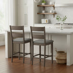 Set of 2 Tuscany Upholstered Counter Height Dining Chair