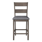 Lot de 2 chaises de salle à manger Tuscany rembourrées hauteur comptoir