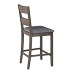 Lot de 2 chaises de salle à manger Tuscany rembourrées hauteur comptoir