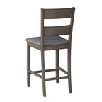 Lot de 2 chaises de salle à manger Tuscany rembourrées hauteur comptoir
