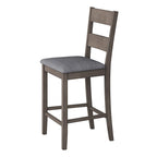 Lot de 2 chaises de salle à manger Tuscany rembourrées hauteur comptoir