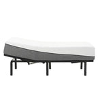 Ensemble matelas en mousse à mémoire de forme 12 pouces Sleep Zone Pacifica et base réglable
