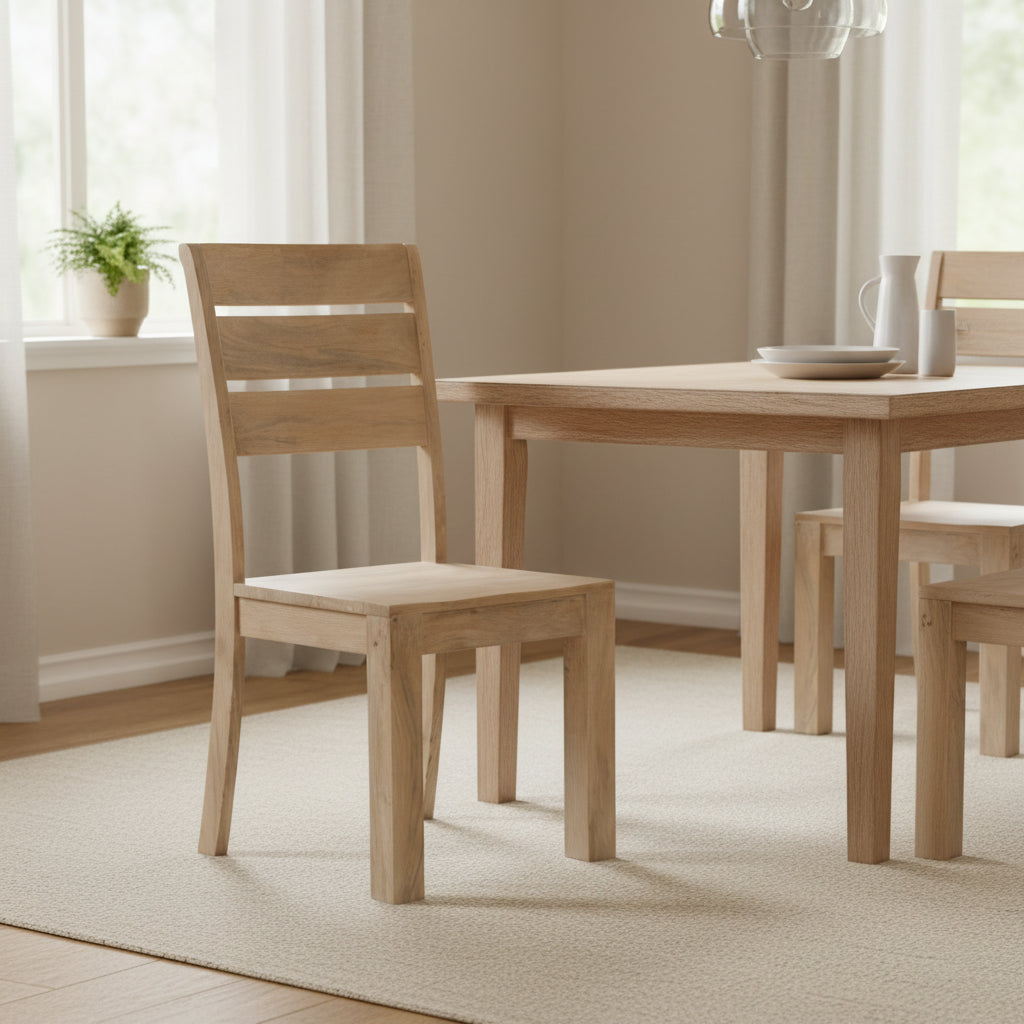 Willow Solid Wood Dining Chairs (Set of 2)