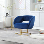 Fauteuil capitonné de salon