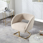 Fauteuil capitonné de salon