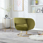 Fauteuil capitonné de salon