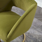Fauteuil capitonné de salon
