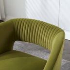 Fauteuil capitonné de salon
