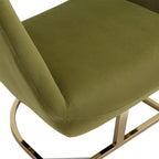 Fauteuil capitonné de salon