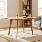 SAFAVIEH Couture Annliese Natural Gateleg Dining Table - 37 W x 30 D x 28 H - 37Wx30Dx28H