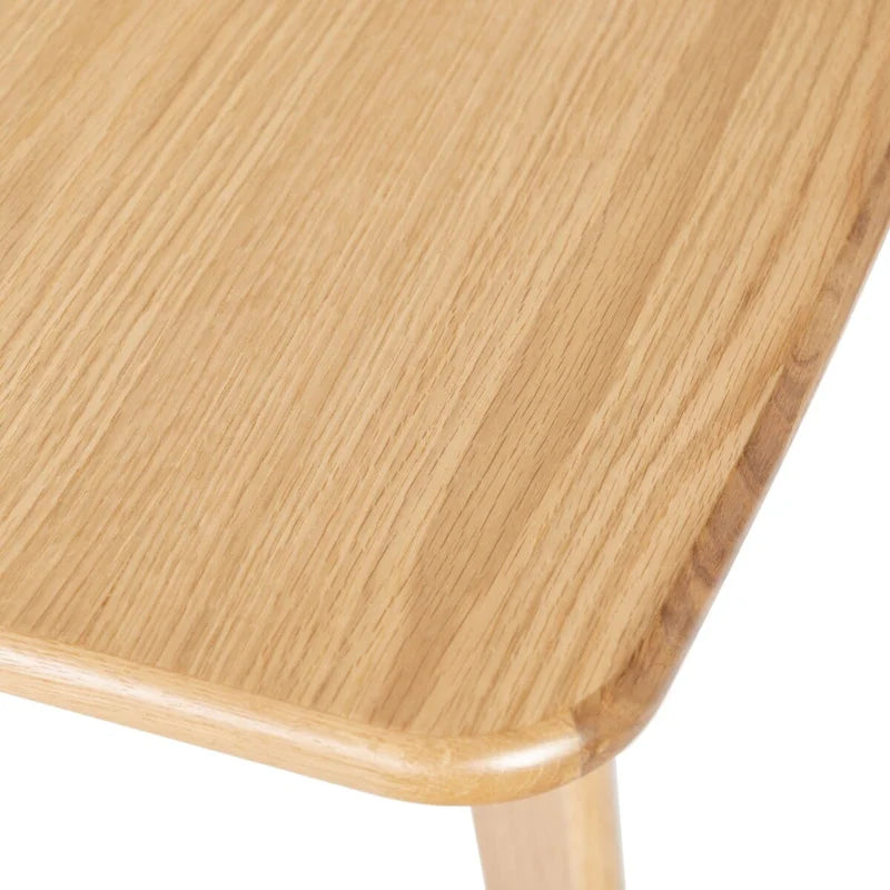 Table à manger pliante Couture Annliese Natural – 37 L x 30 P x 28 H – 37Lx30Px28H