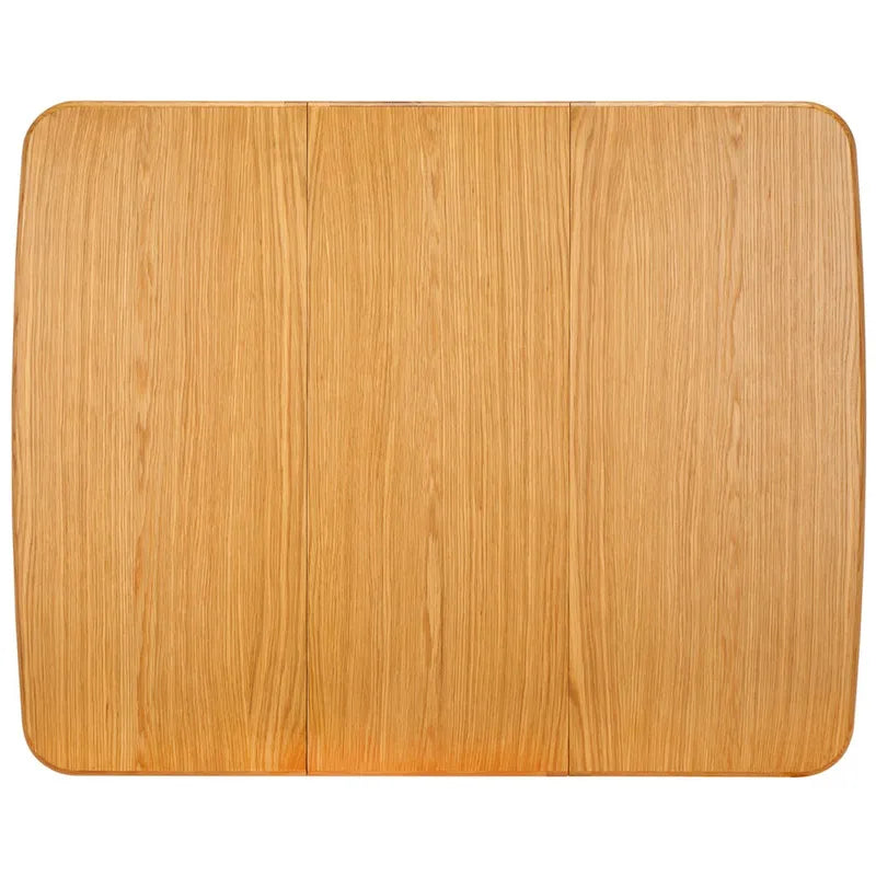 Table à manger pliante Couture Annliese Natural – 37 L x 30 P x 28 H – 37Lx30Px28H
