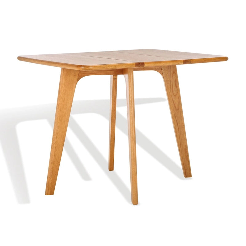 Table à manger pliante Couture Annliese Natural – 37 L x 30 P x 28 H – 37Lx30Px28H