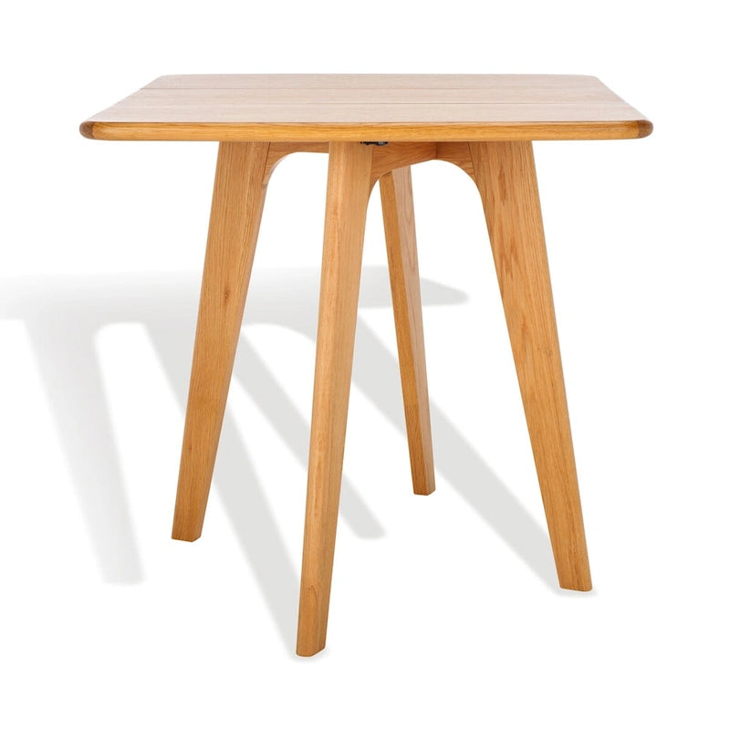 Table à manger pliante Couture Annliese Natural – 37 L x 30 P x 28 H – 37Lx30Px28H